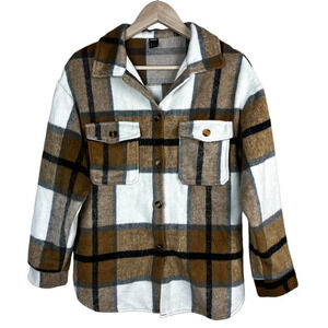 SHEIN • Plaid Jacket